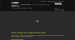 Desktop Screenshot of filtrybofa.com