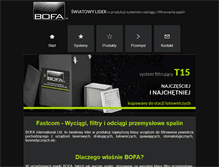 Tablet Screenshot of filtrybofa.com